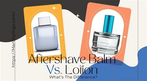 aftershave balm vs liquid lotion.